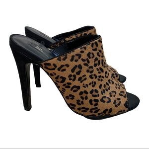 Mango Peep Toe Heels